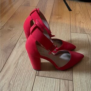 Red high heels